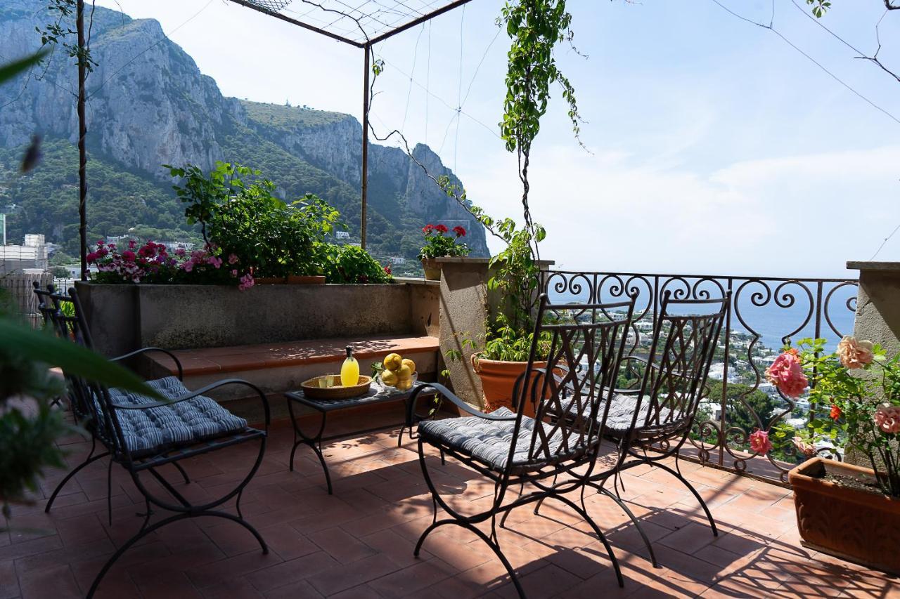 Villa Castello Apartments Capri Exteriér fotografie