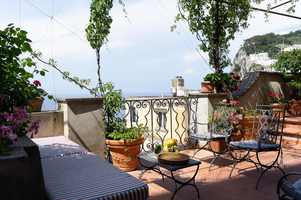 Villa Castello Apartments Capri Exteriér fotografie