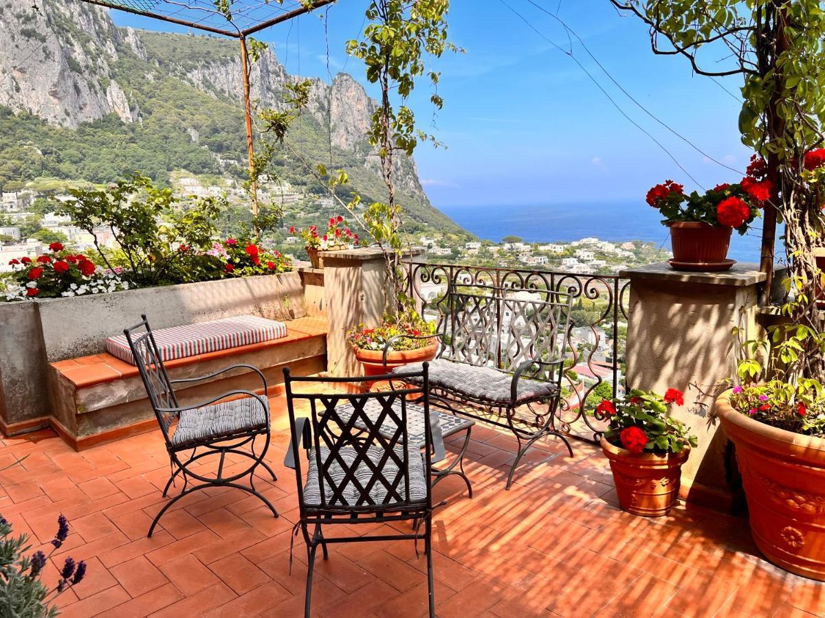 Villa Castello Apartments Capri Exteriér fotografie